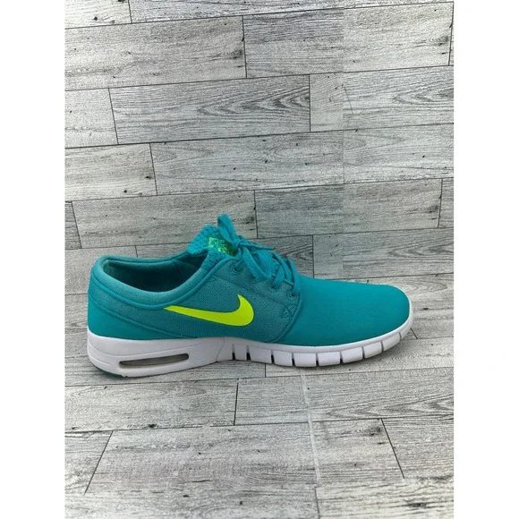 Nike SB Stefan Janoski Max Hyper Jade Volt Mens 11 Skate Shoes 631303-330 - Picture 10 of 15